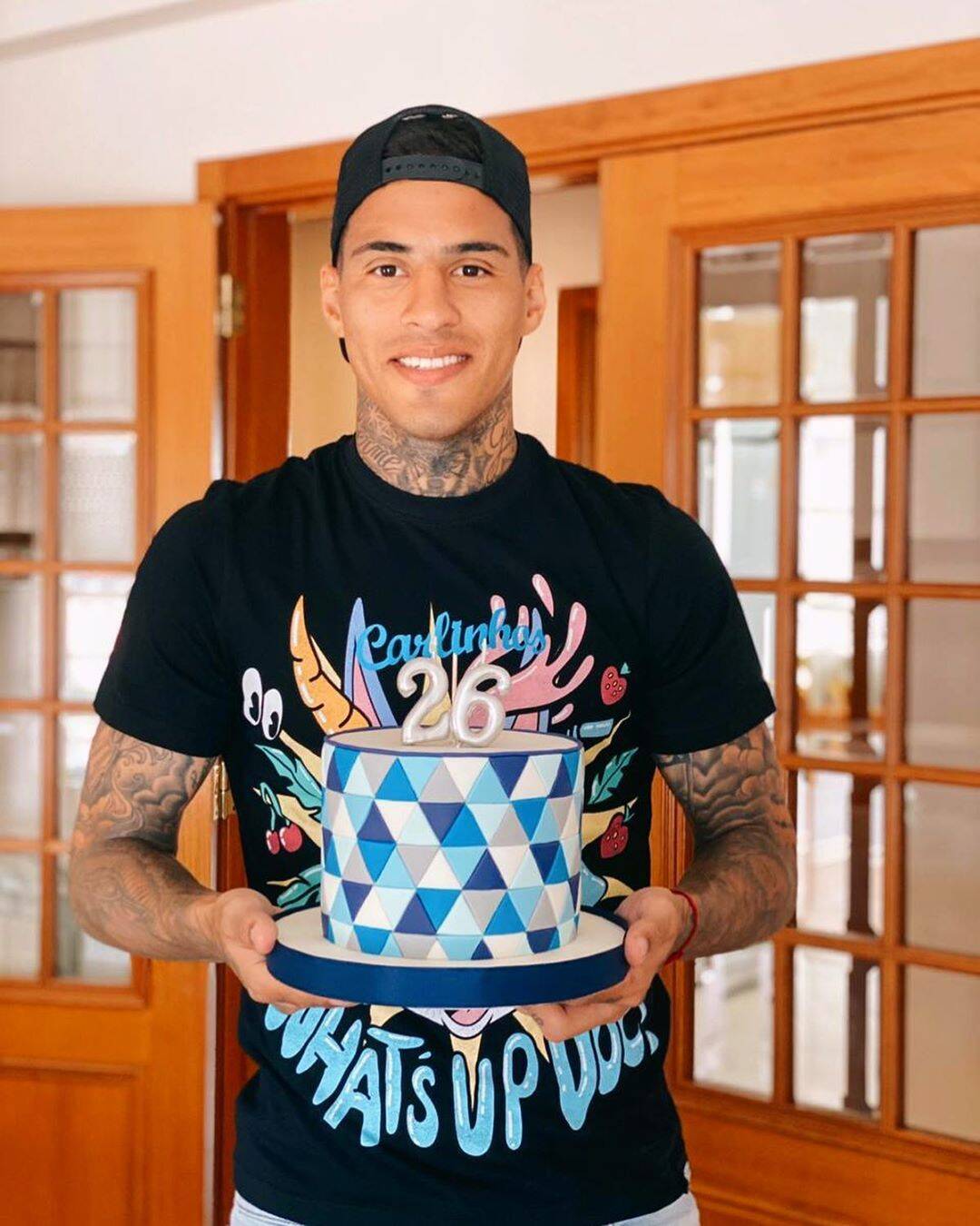 Jogador brasileiro em Portugal. Foto: Instagram