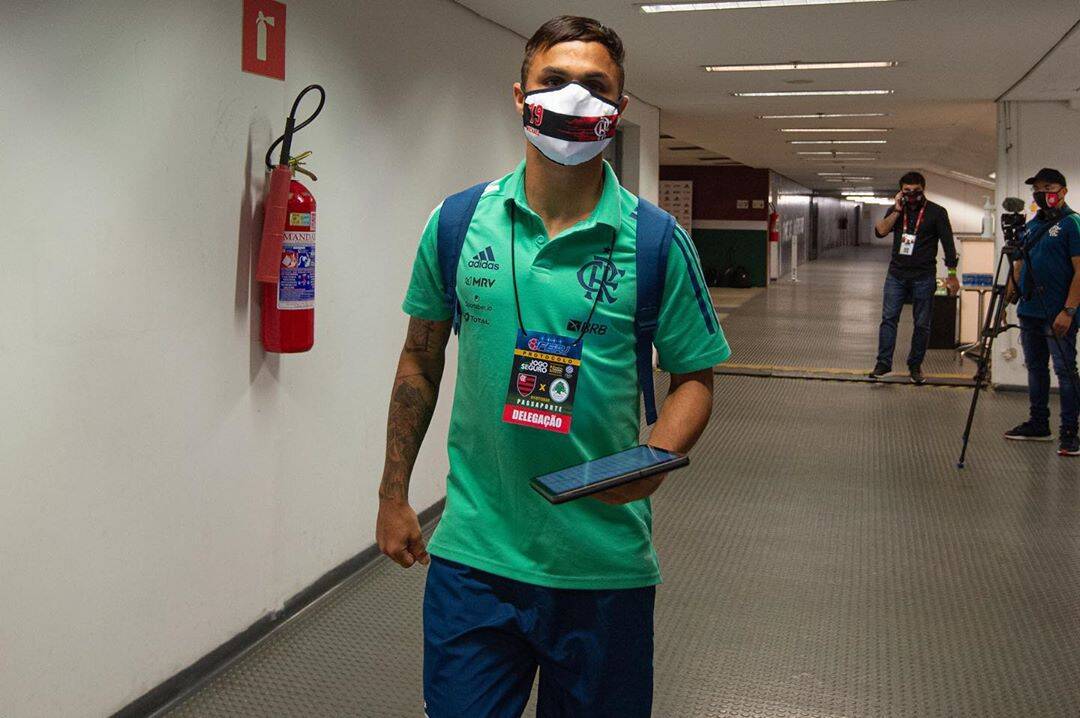 Pré-jogo do Flamengo. Foto: Instagram