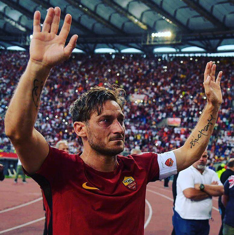 Totti. Foto: Instagram