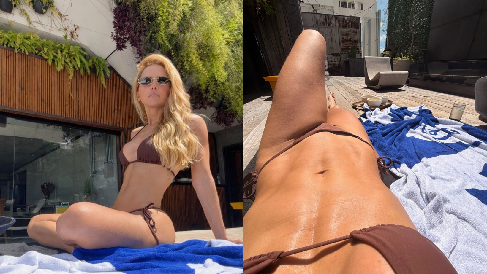 Deborah Secco curte dia ensolarado. Foto: Reprodução/ Instagram @dedesecco