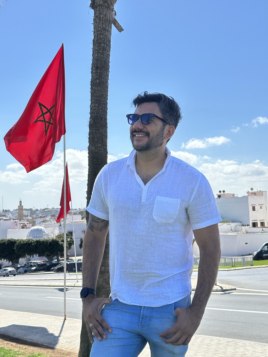 Vitor Vianna no Marrocos