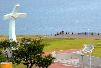 Praça do Papa em Vitória (ES). Foto: Prefeitura de Vitória 