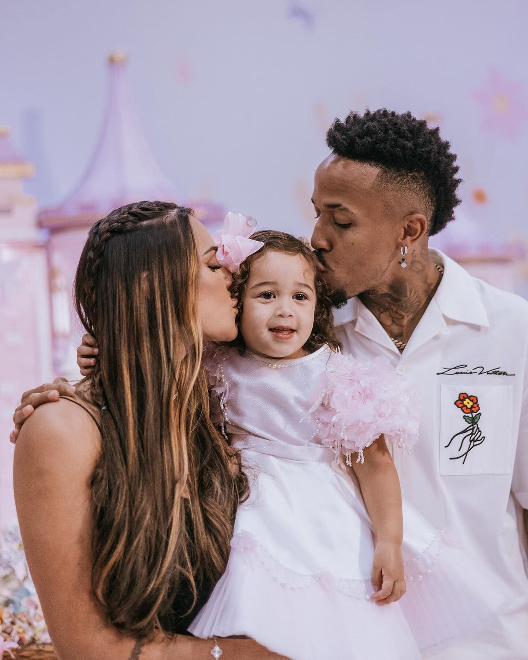 Éder Militão, Tainá Castro e Cecília Reprodução