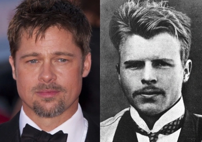 Resposta: O ator americano Brad Pitt. 