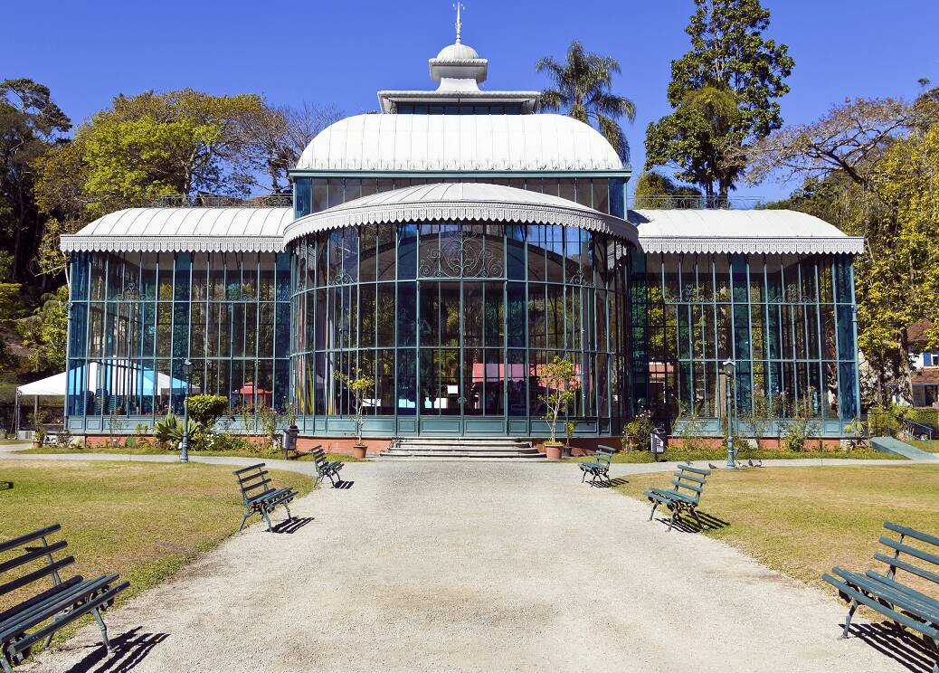 Petrópolis é um refúgio na serra do Rio de Janeiro. Foto: shutterstock 