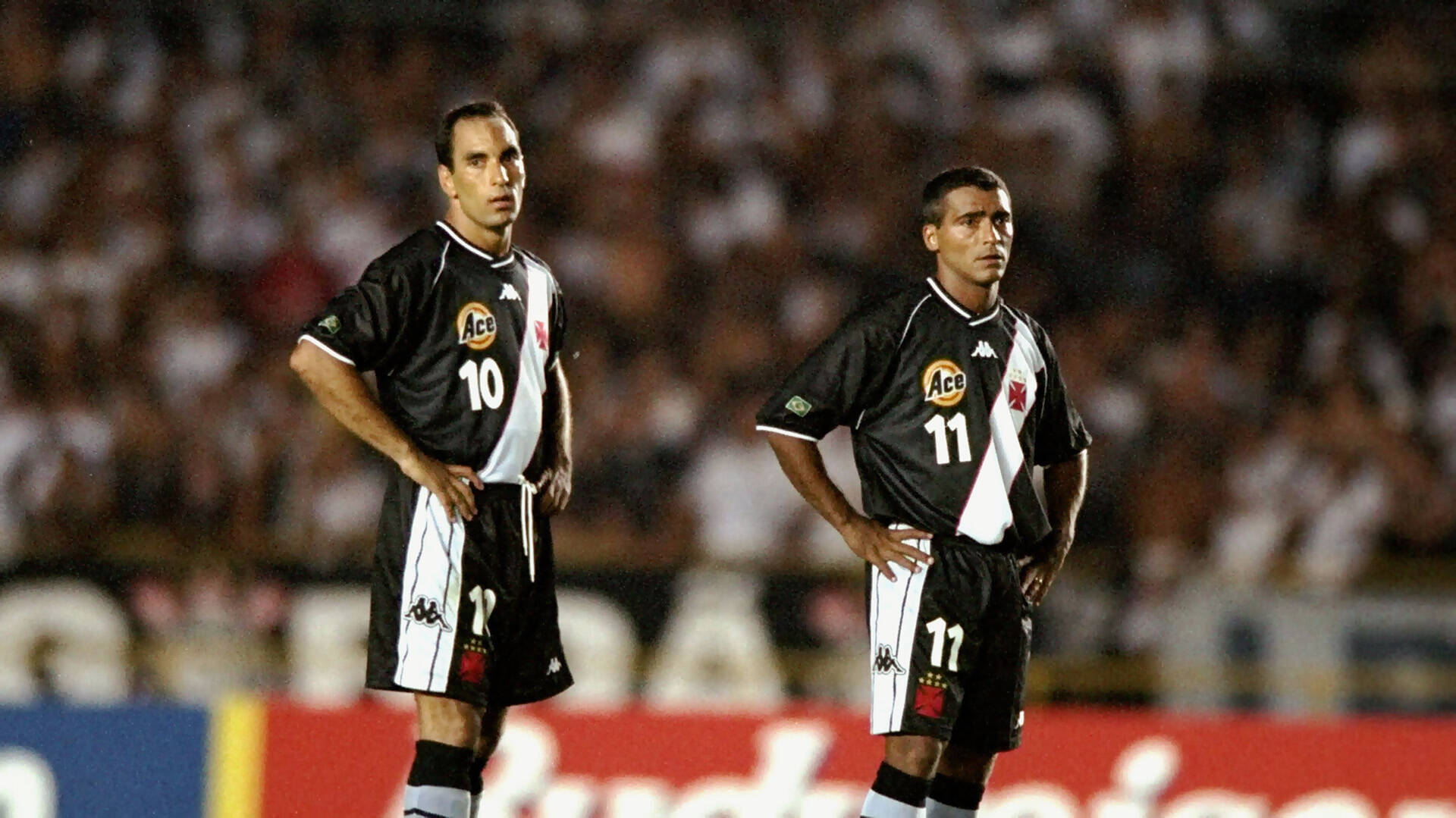 Romario e Edmundo Reprodução