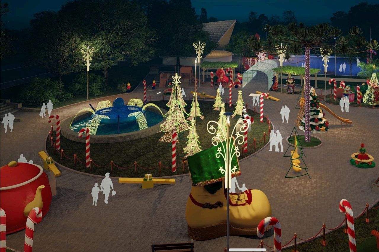 Decoração de Natal em Campos de Jordão. Foto: Reprodução/Divulgação