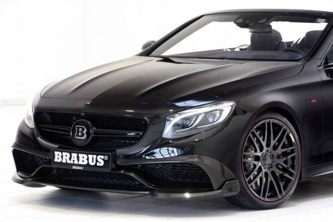 Brabus S63 Cabriolet. Foto: Divulgação