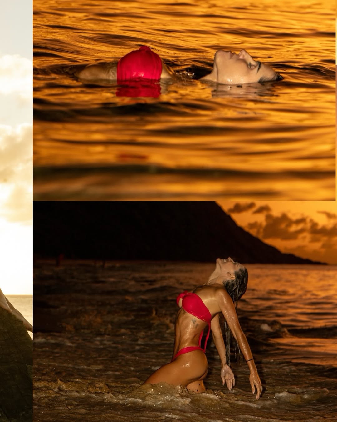 Deborah Secco se despede de Noronha. Foto: Reprodução Instagram @neuronha - Fotógrafo Iaponã