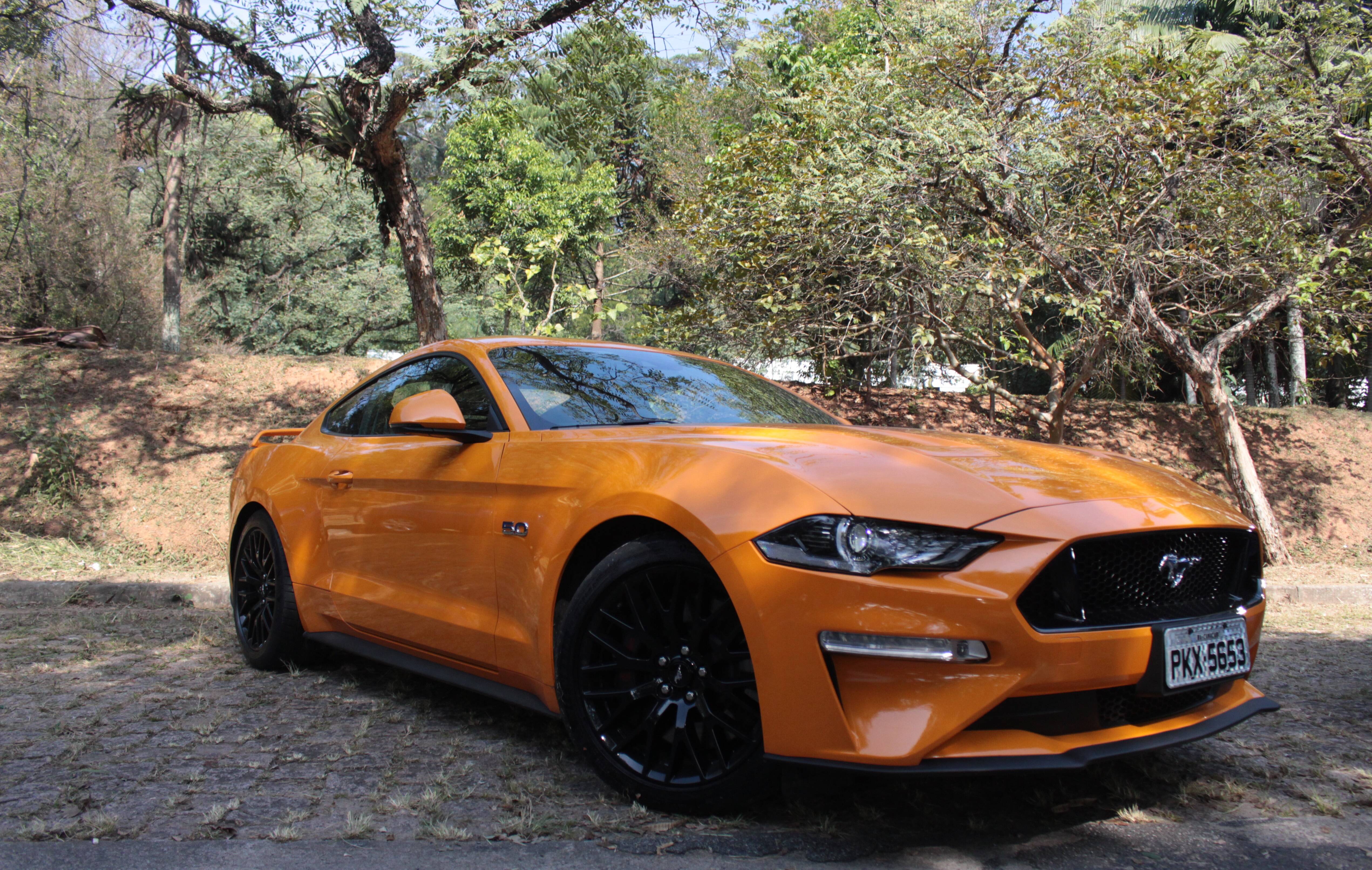 Mustang x Camaro. Foto: Caue Lira/iG