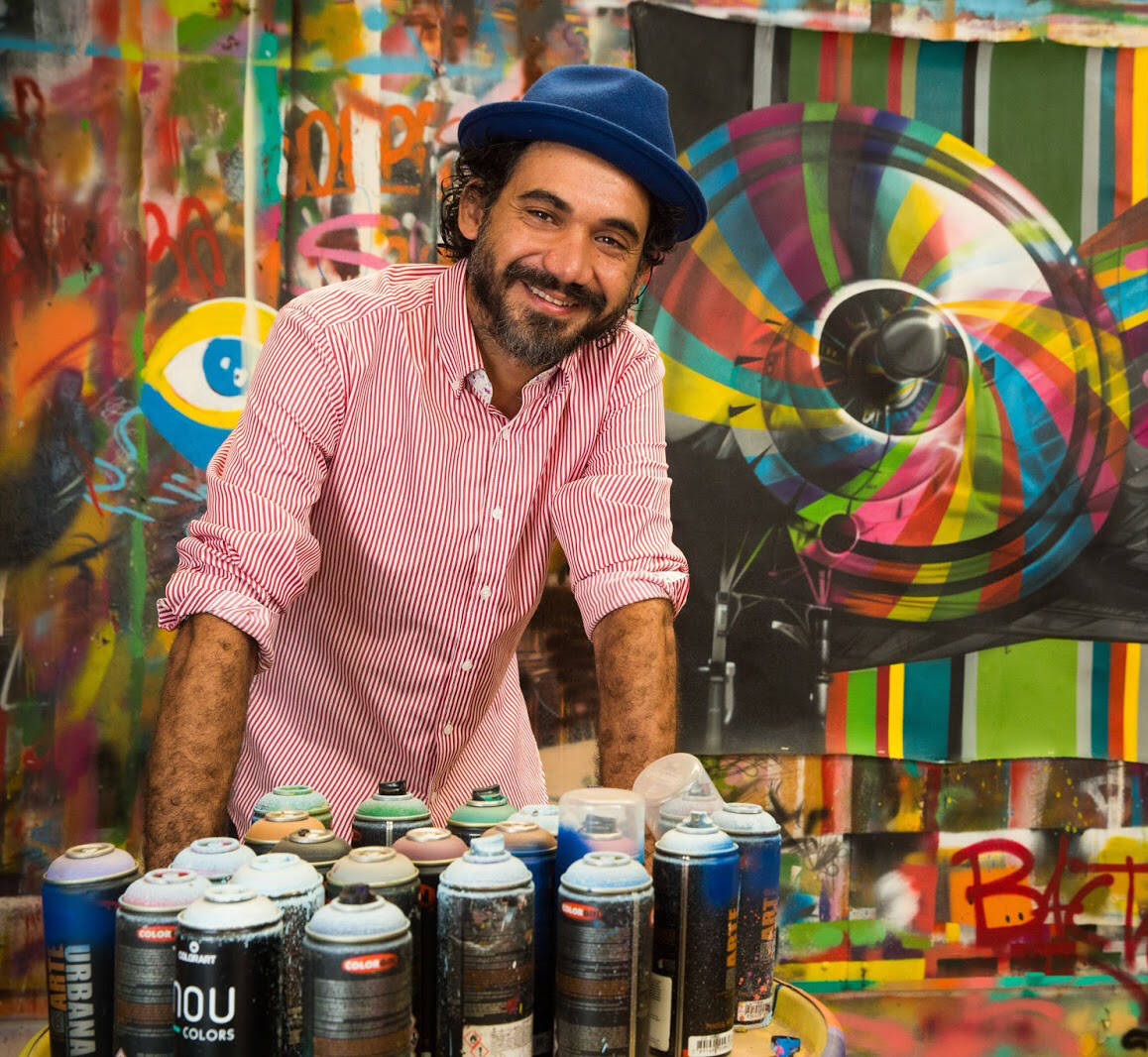 Eduardo Kobra . Foto: Reprodução