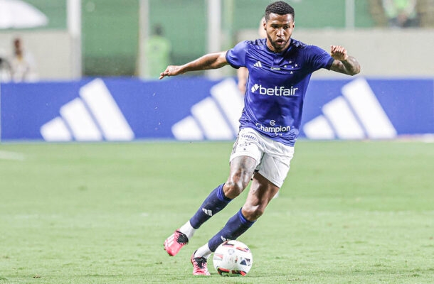 WESLEY - Buscou cair pelos flancos  e fez algumas boas jogadas, mesmo muito marcado. Mas, como os companheiros da frente, chutou pouco. Caiu na etapa final e foi substituído. Nota 5,5 - Foto: Staff Images / Cruzeiro