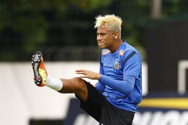Neymar - penteados Reprodução/Instagram
