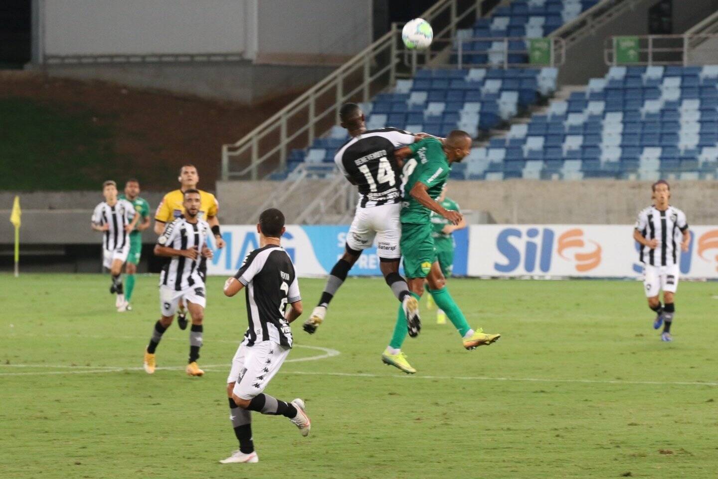 Cuiabá x Botafogo. Foto: Reprodução/Twitter Cuiabá