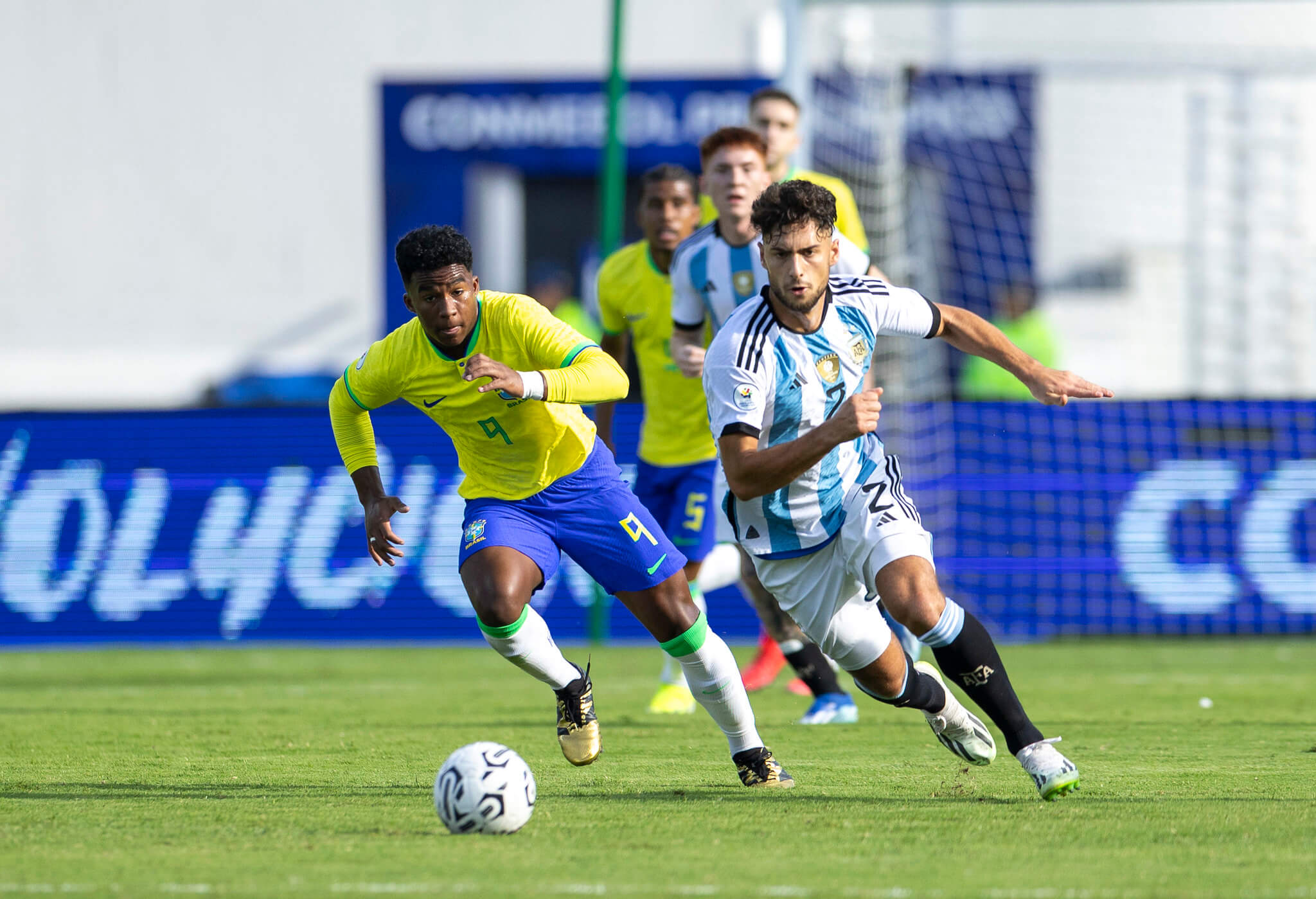 Brasil x Argentina - Pré-Olímpico Joilson Marconne / CBF