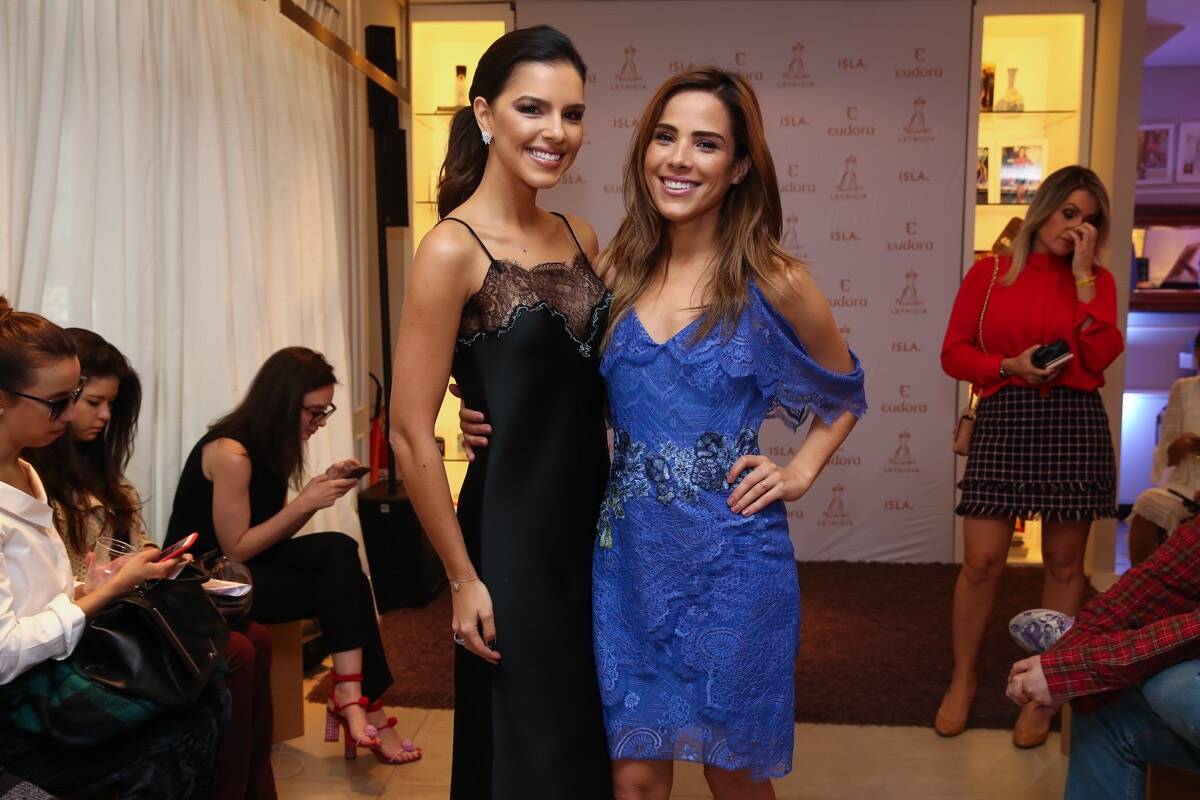 Mariana Rios e Wanessa Camargo prestigiam evento de moda da estilista Lethicia Bronstein. Foto: Manuela Scarpa