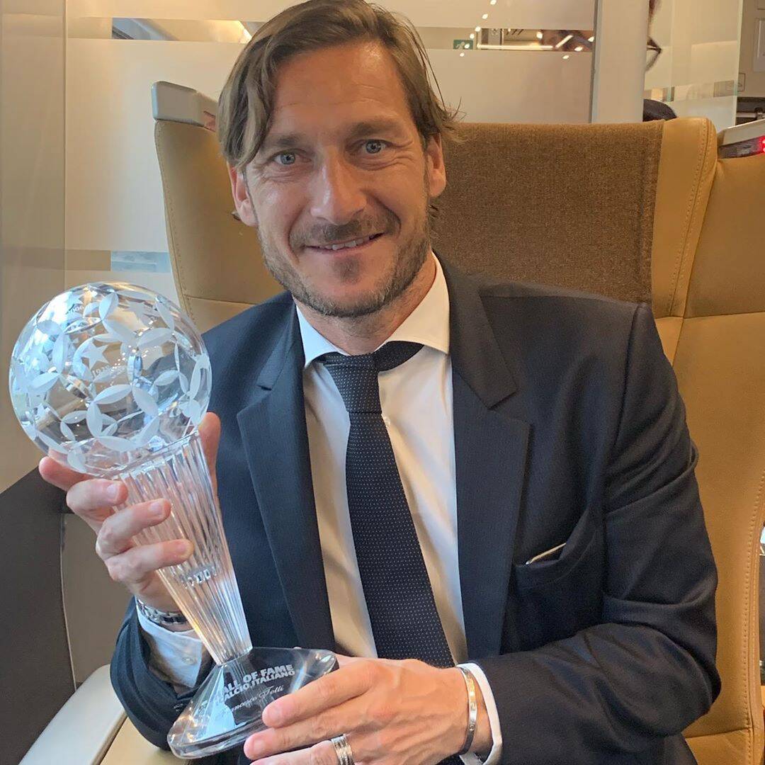 Totti. Foto: Instagram