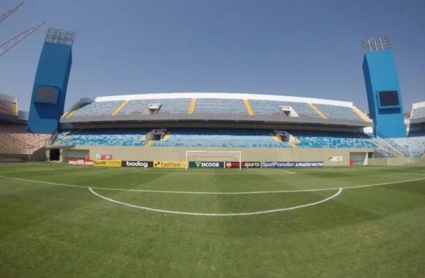 A partida foi transferida do Allianz Parque para a Arena Barueri porque a casa palmeirense receberá shows do cantor canadense The Weeknd nos dias 10 e 11 de outubro - Foto: Divulgação/Oeste Barueri