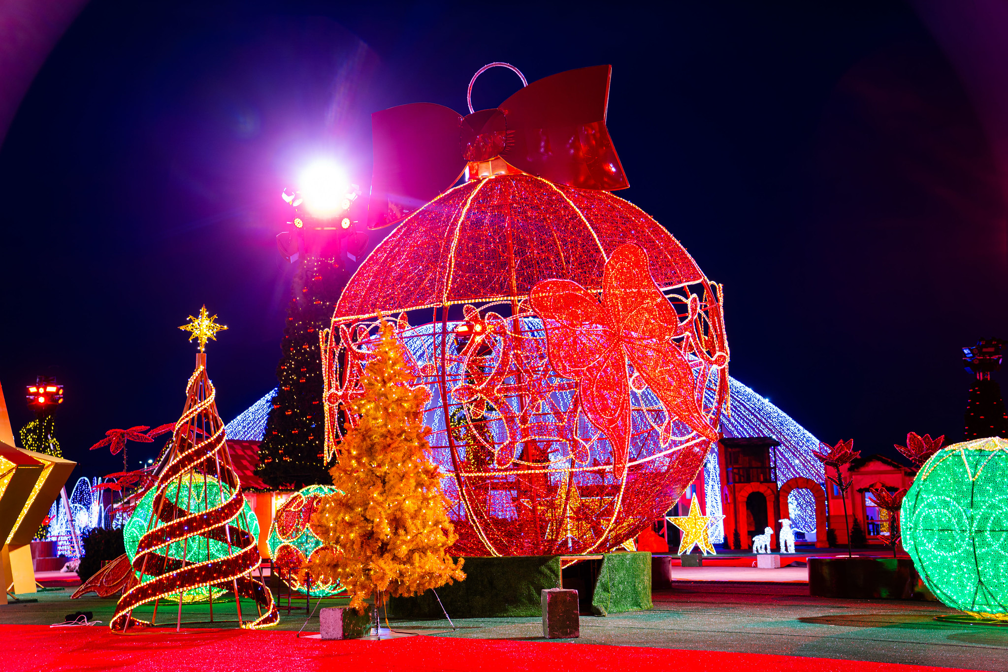 Decoração do Natal do Bem de Goiás 2025. Foto: Divulgação / Governo de Goiás