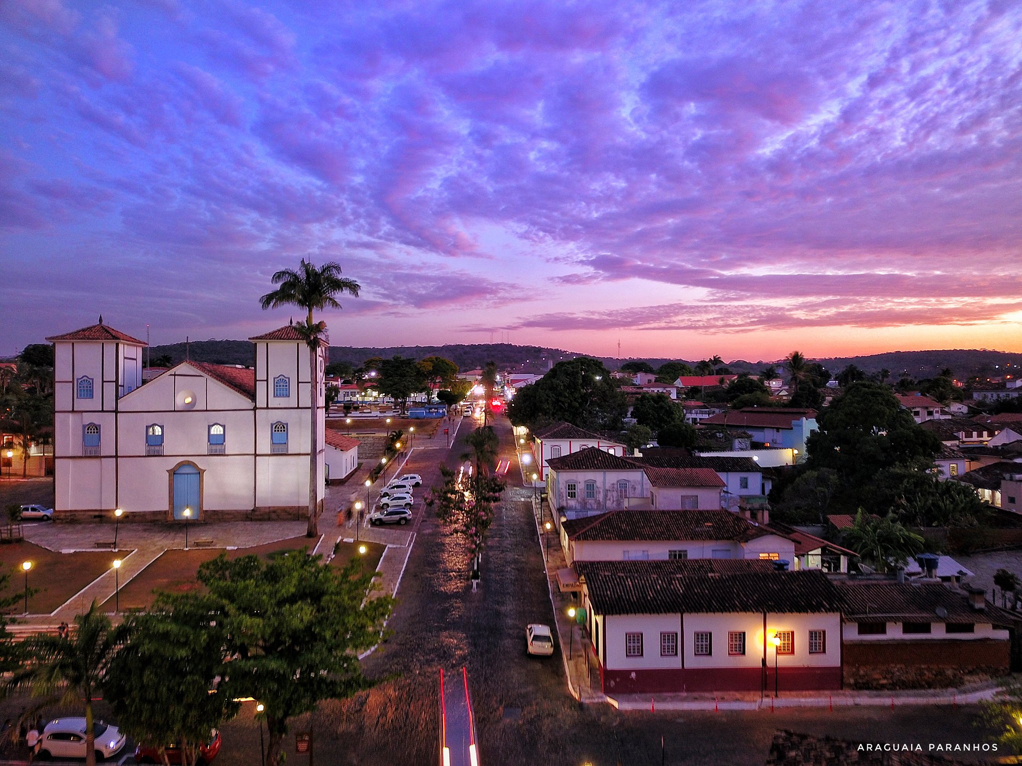 Centro Histórico de Pirenópolis. Foto: Reprodução/Prefeitura de Pirenópolis