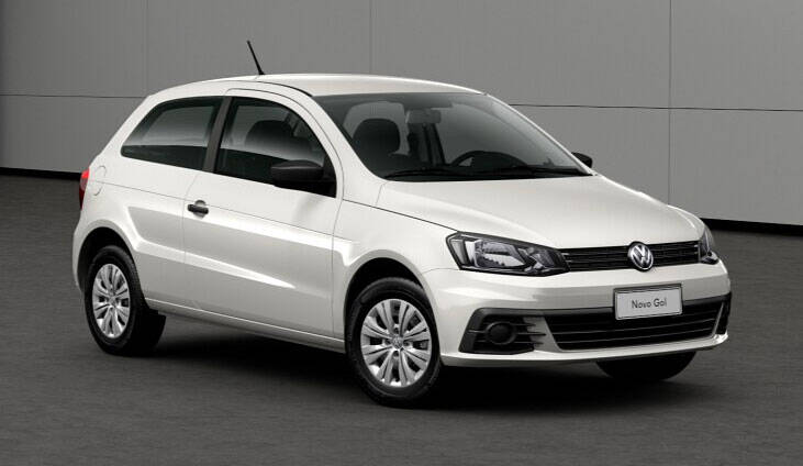 Volkswagen Gol 1.0 Trendline 2-portas Reprodução/Volkswagen