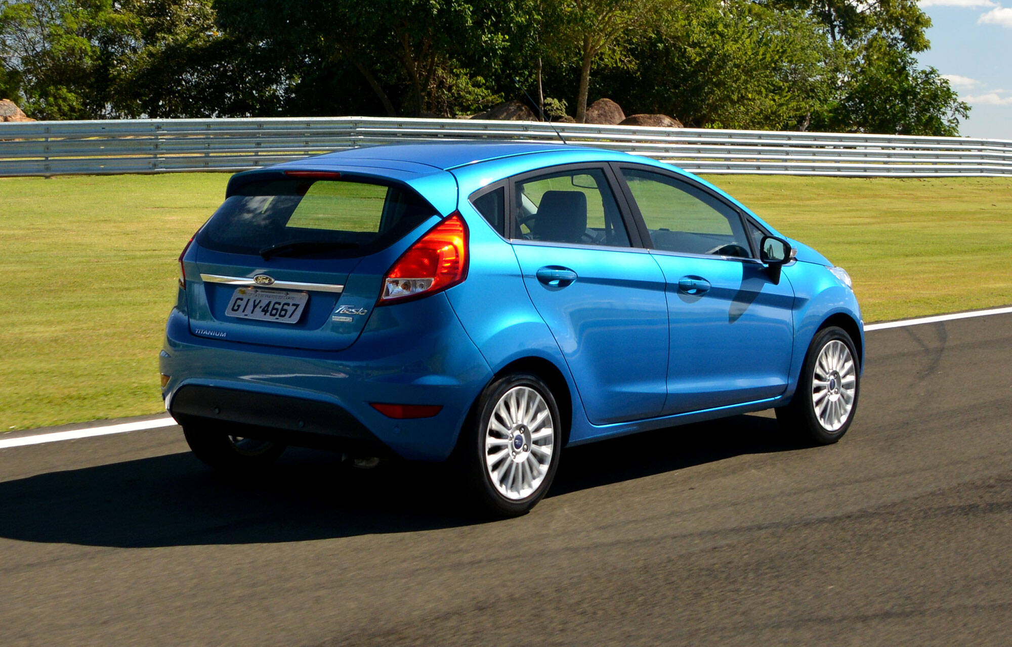 Ford Fiesta 1.0 EcoBoost. Foto: Divulgação/Ford