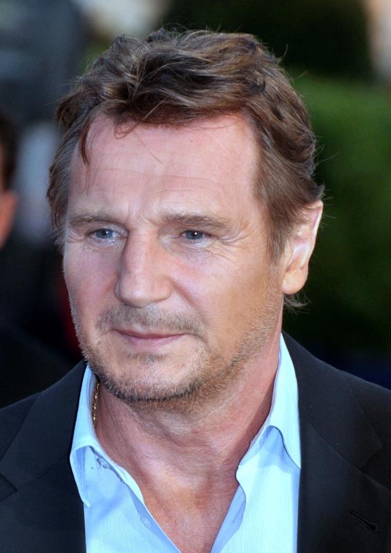Liam Neeson - Nascido em 7/6/1952 em Ballymena, na Irlanda do Norte, o ator mede 1,93 metro.