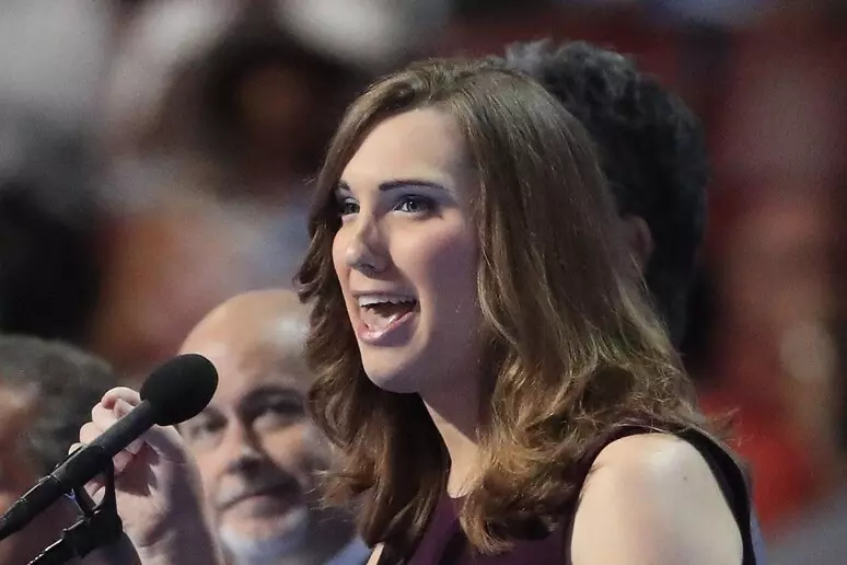 Sarah McBride será a primeira mulher trans a ocupar uma cadeira de deputada nos EUA ANSA/EPA