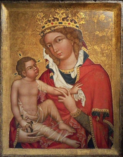 As representações de Madonas, geralmente em pinturas e esculturas, eram frequentes na iconografia religiosa e carregavam grande simbolismo e devoção. Reprodução: Flipar