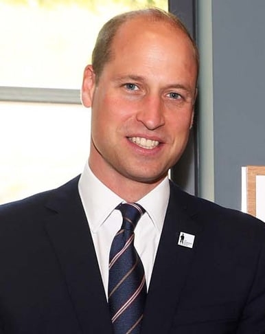 PRíNCIPE WILLIAM - Herdeiro do trono britânico, filho do Rei Charles III com a falecida Princesa Diana, nascido em 21/6/1982, em Londres.  Reprodução: Flipar
