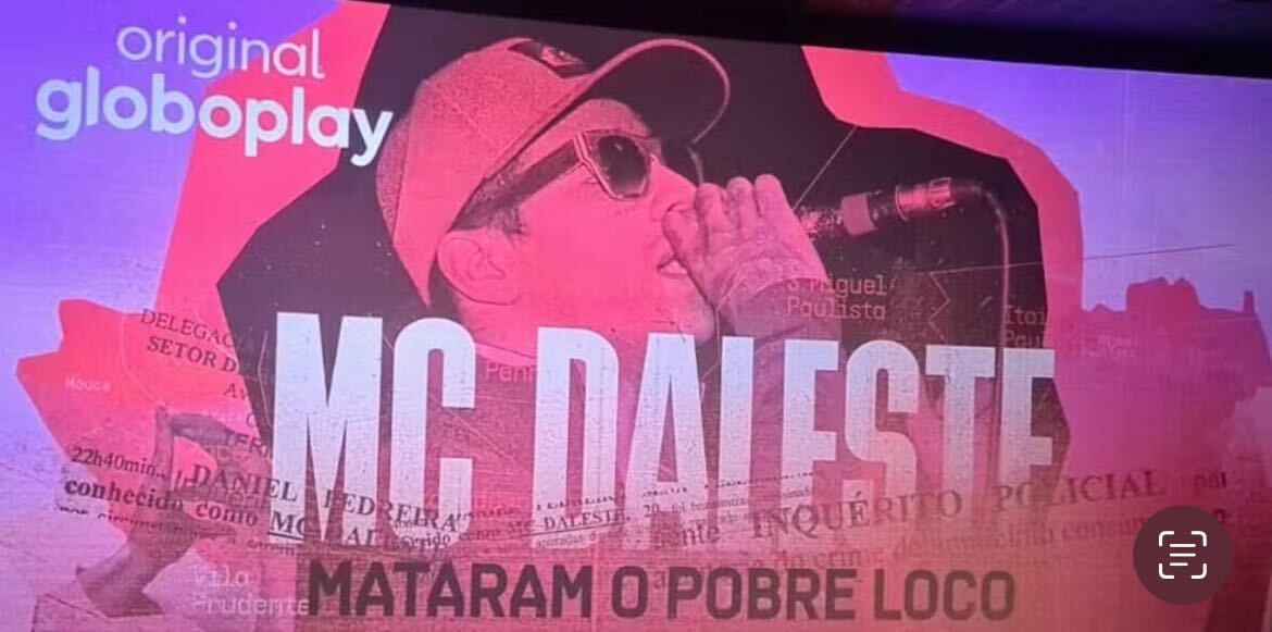 Documentário de MC Daleste está no Globoplay Reprodução Globoplay