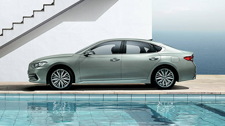 Hyundai Azera 2017. Foto: Divulgação