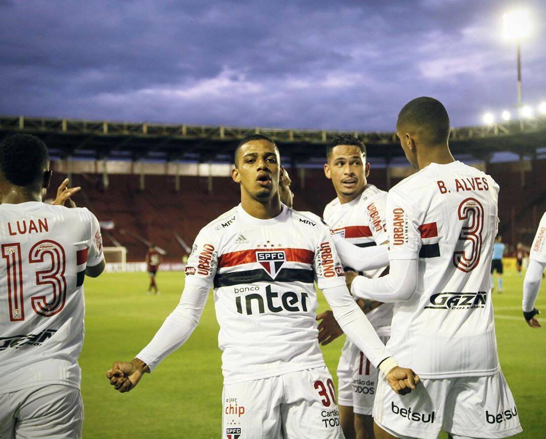 Lanus X SP. Foto: Instagram