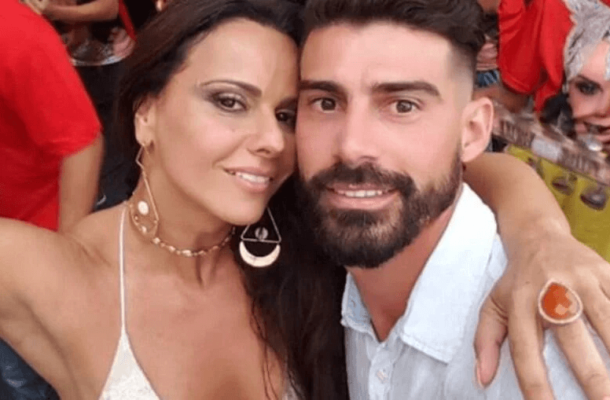Fora de campo, Radamés ficou sob holofotes por seu relacionamento de dez anos com a atriz e dançarina Viviane Araújo. - Foto: Reprodução/Instagram