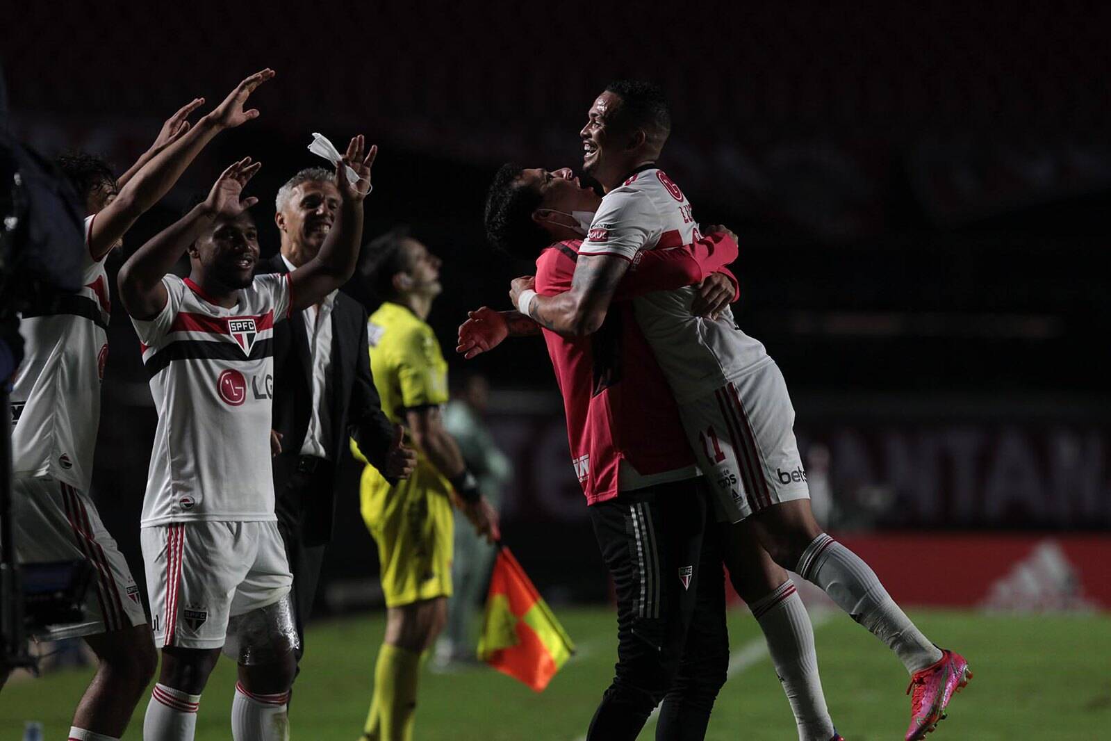 São Paulo campeão paulista - 2021. Foto: Rubens Chiri / São Paulo