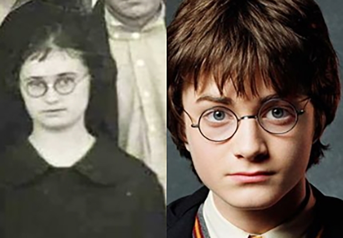 Resposta: O ator britânico Daniel Radcliffe quando menino, o eterno Harry Potter. 