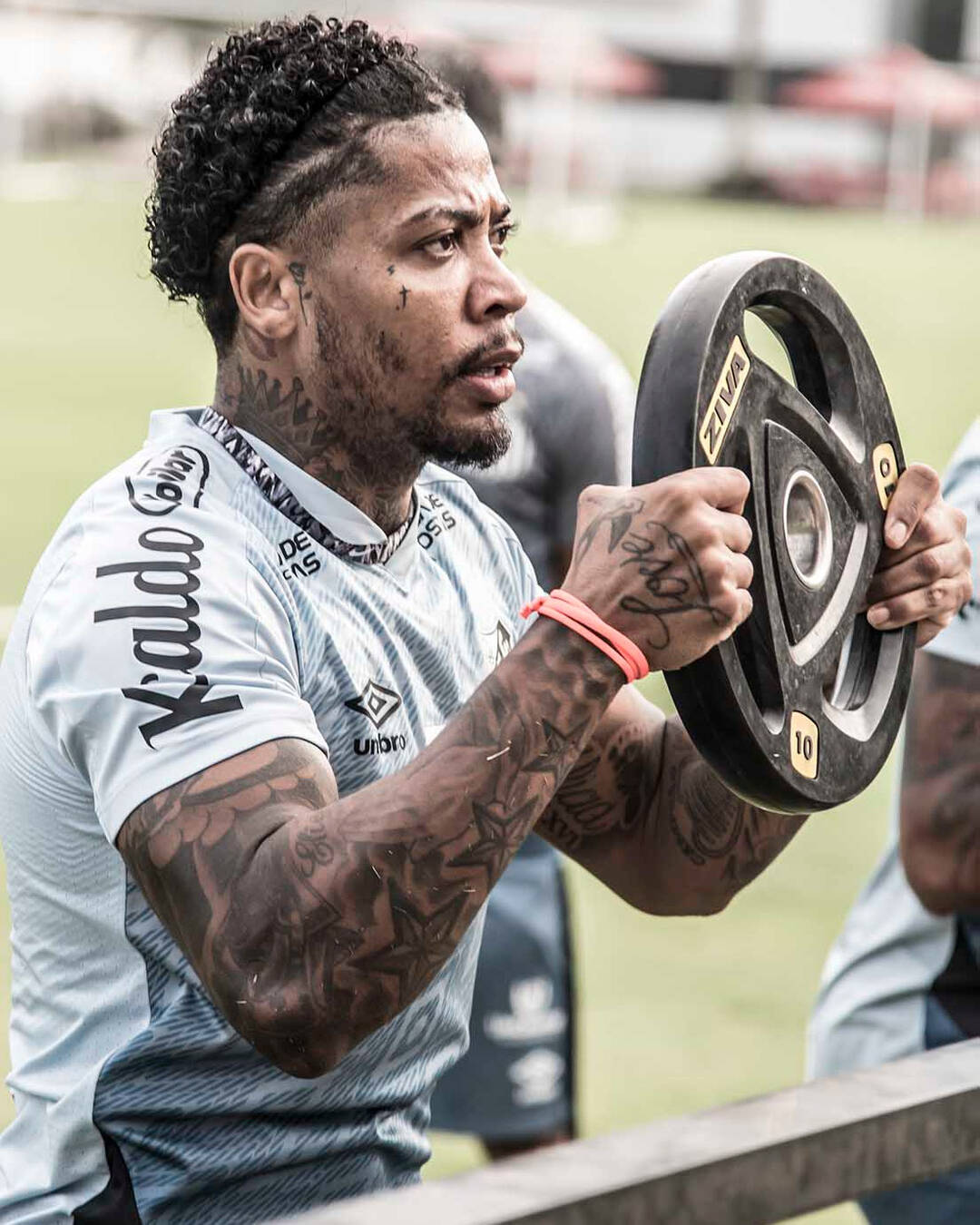 Treino do Santos. Foto: Instagram