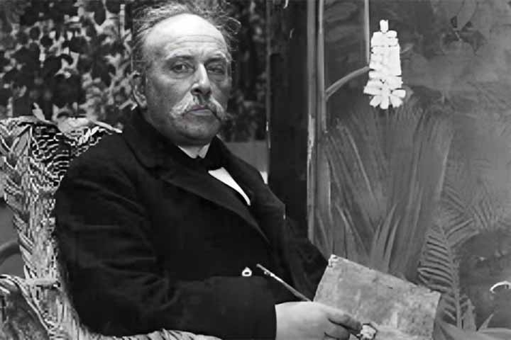 O francês Henri Russeau, que viveu de 1844 a 1910, foi um pintor pós-impressionista. 
 Reprodução: Flipar