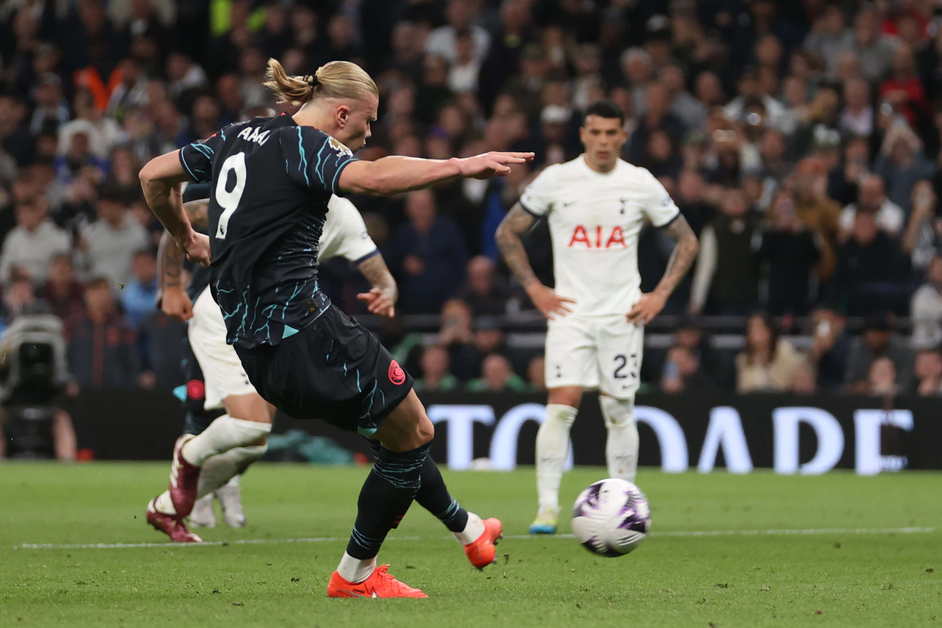 Tottenham x Manchester City Reprodução/X