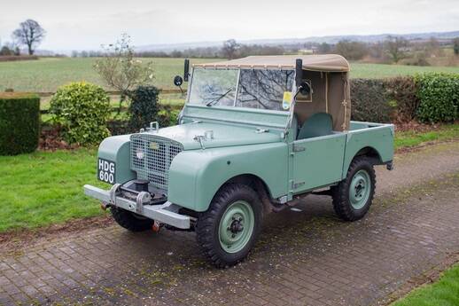 Land Rover Series I Chassis #149 Side Plate Engine 1948. Foto: Reprodução