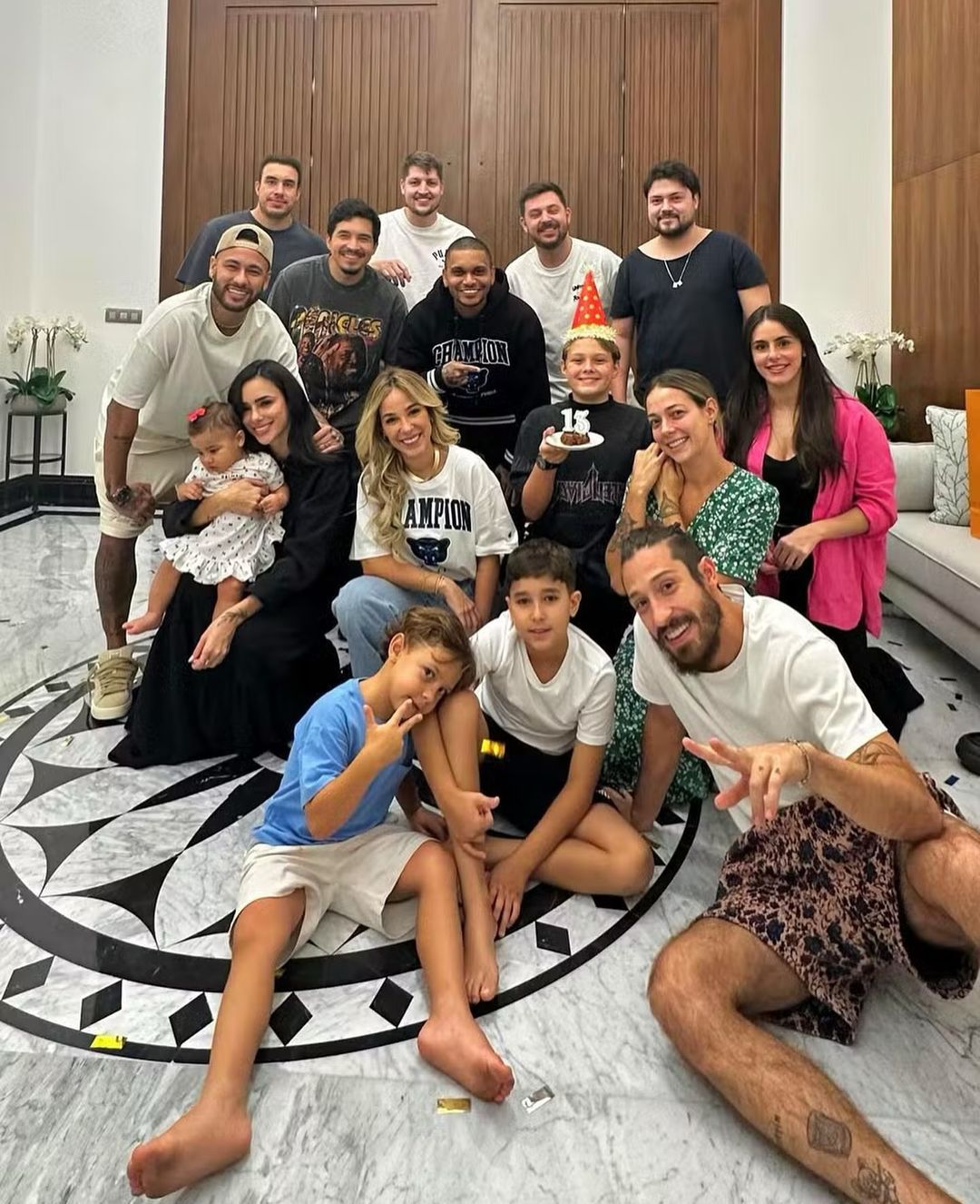 O filho de Neymar e Carol Dantas completou 13 anos Reprodução/Instagram