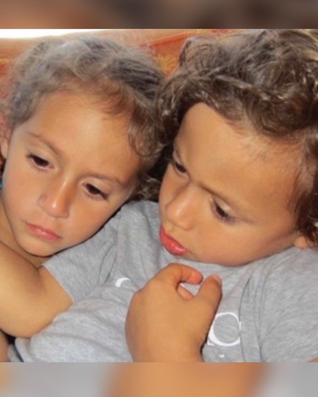 Max e Emme, filhos gêmeos de J-Lo Reprodução/Instagram