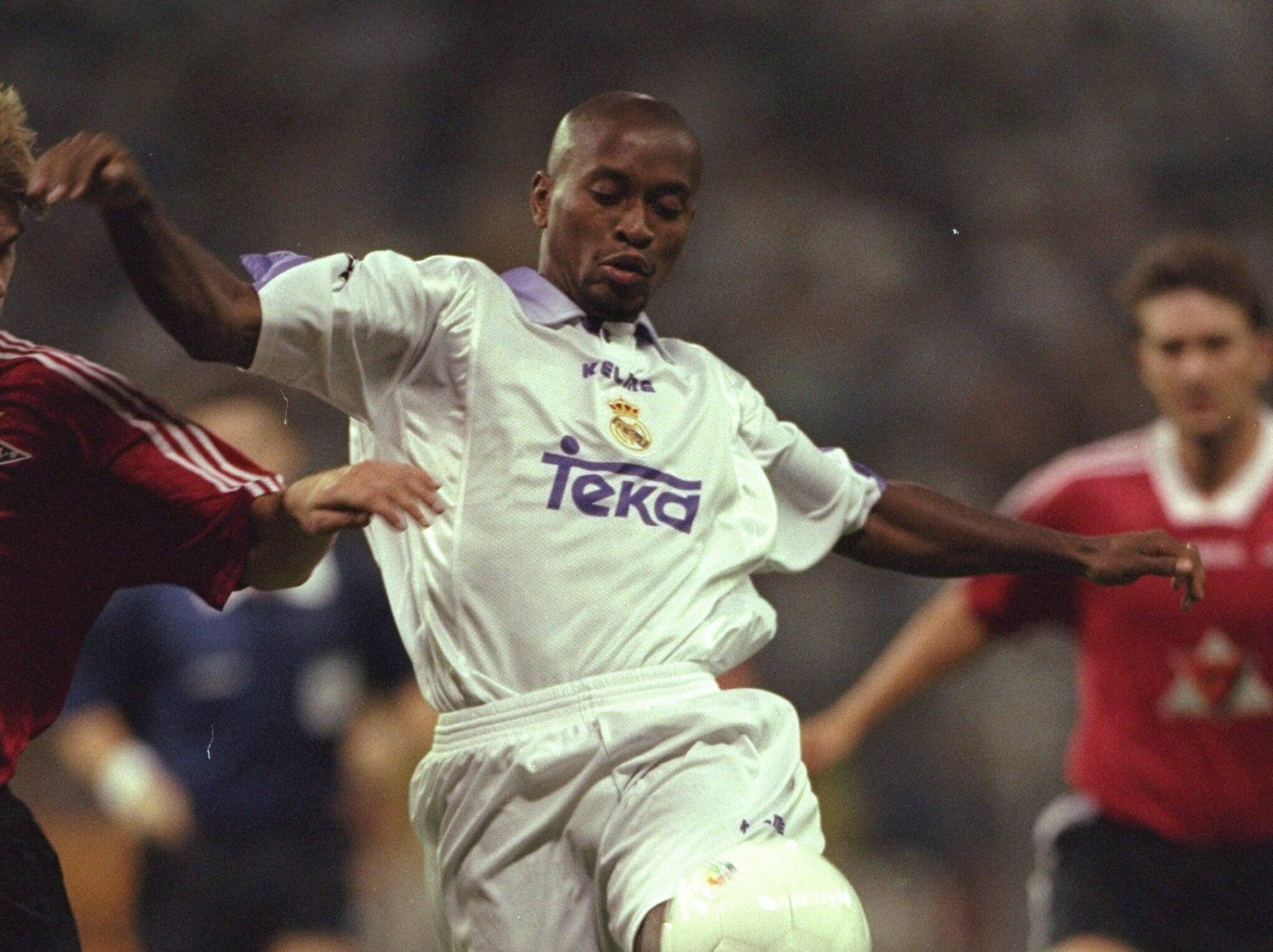 Zé Roberto: outro destaque da Portuguesa vendido ao Real Madrid, apareceu em 15 jogos na temporada 1997/98 e voltou ao Brasil para defender o Flamengo. Foto: Getty Images