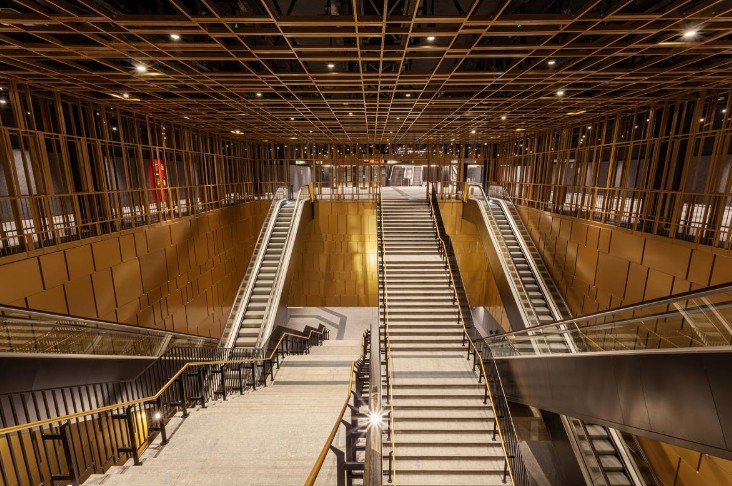 Estação de Metrô - Roma. Foto: Divulgação / Roma Metropolitane