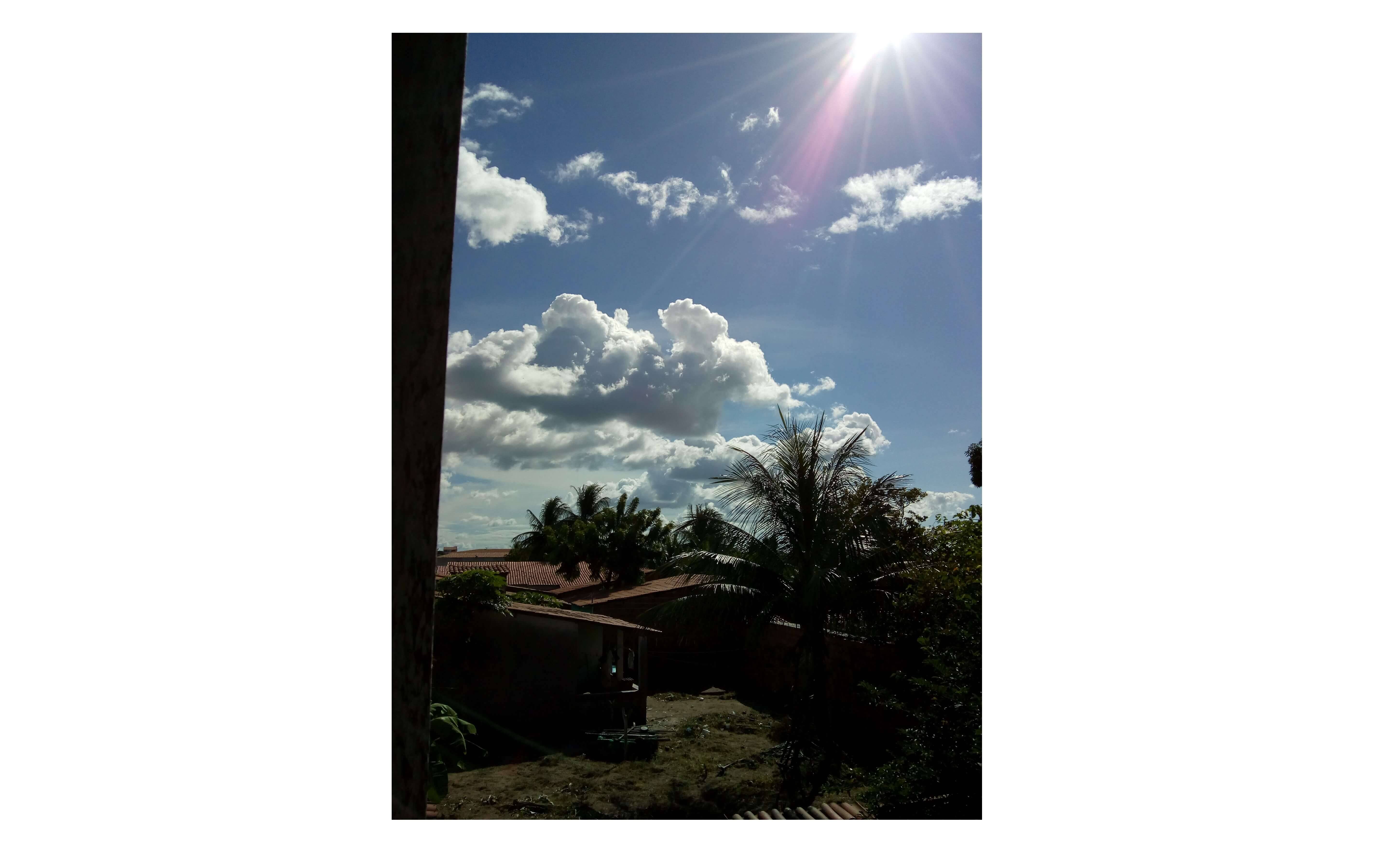 O azul do céu, por Pablo Levi Braúna dos Santos. Foto: Pablo Levi Braúna dos Santos