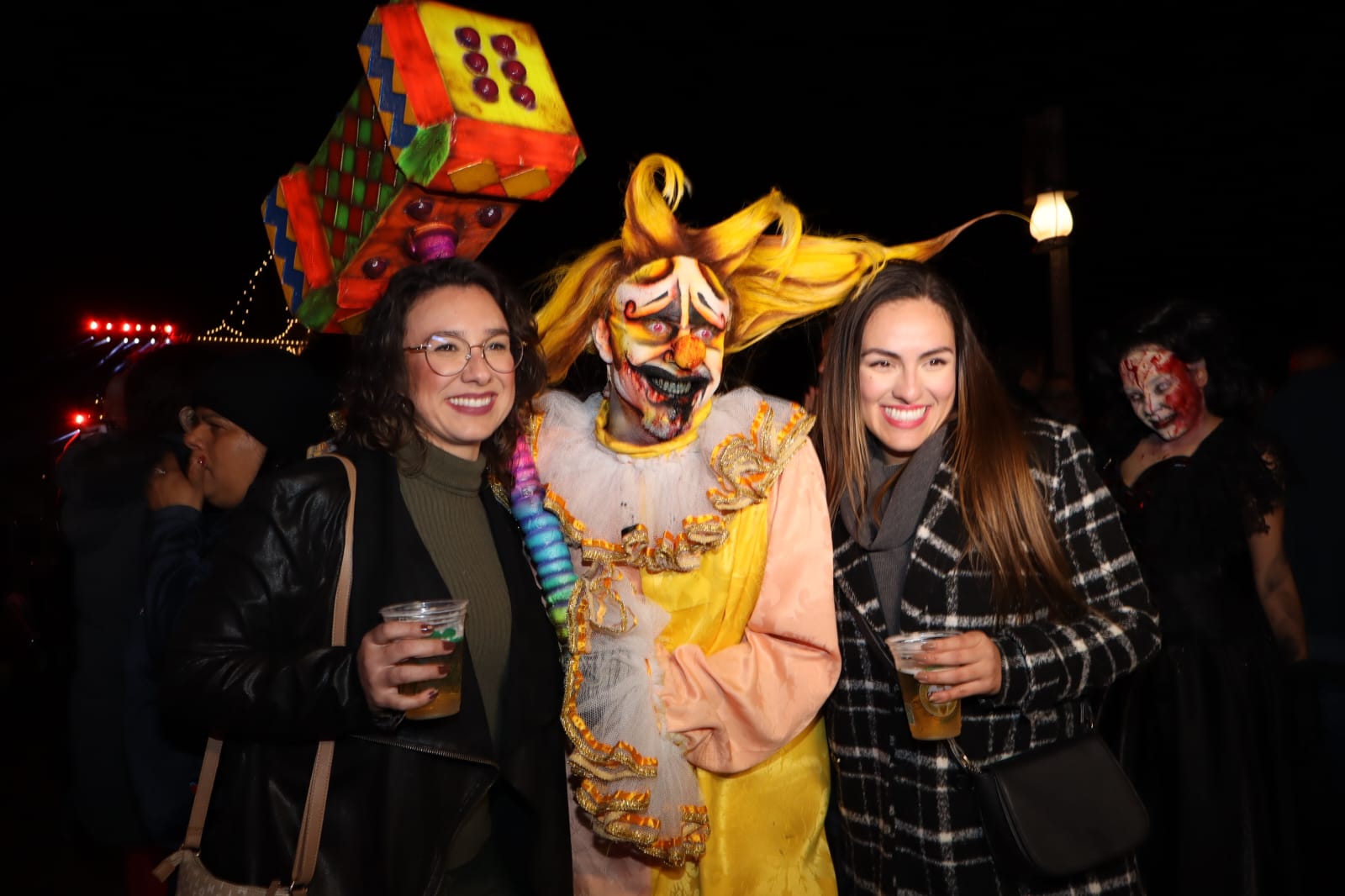 Personagens mais horripilantes do Circo dos Horrores no Hopi Hari. Foto: Pedro H. Lopes