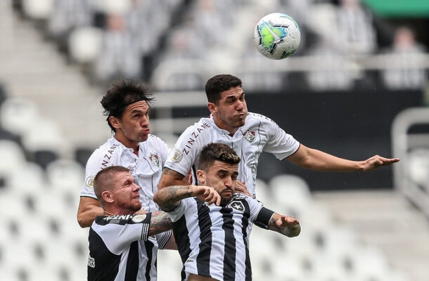 13ª rodada do Campeonato Brasileiro de 2020: Botafogo 1 x 1 Fluminense, no Nilton Santos - Gols: Caio Alexandre (BOT)
