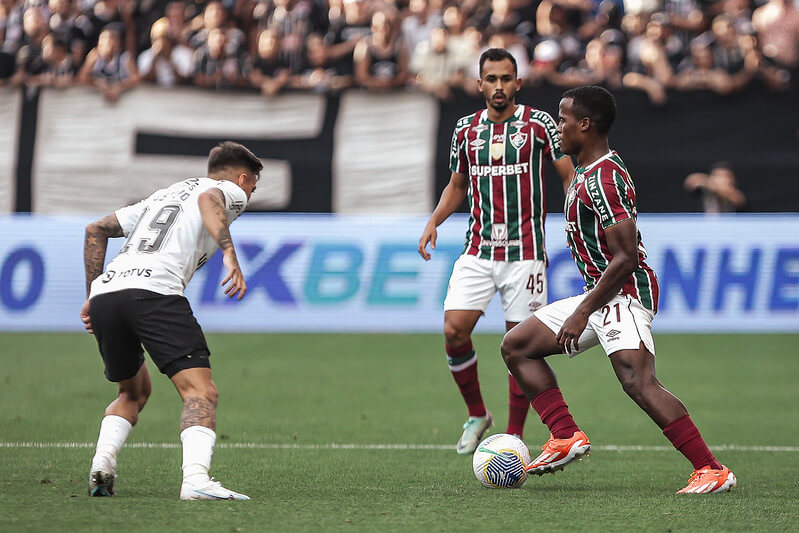 Corinthians x Fluminense Lucas Mercon / Fluminense FC