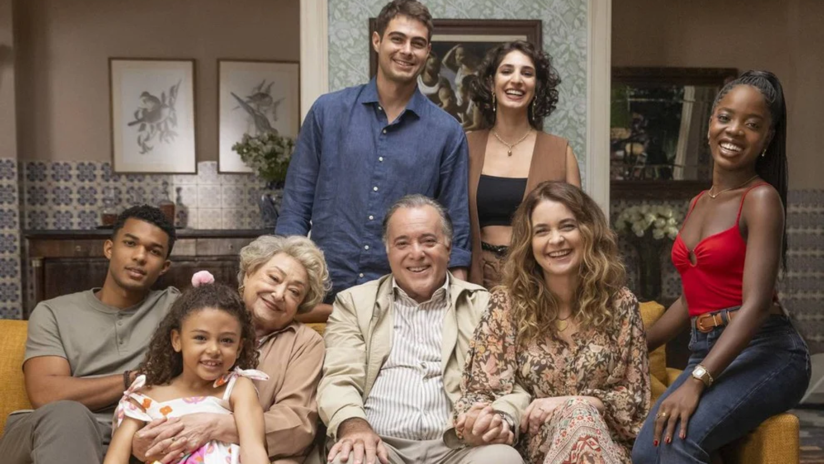 Núcleo principal de 'Dona de Mim'. Foto: Foto: LÉO ROSÁRIO/TV GLOBO