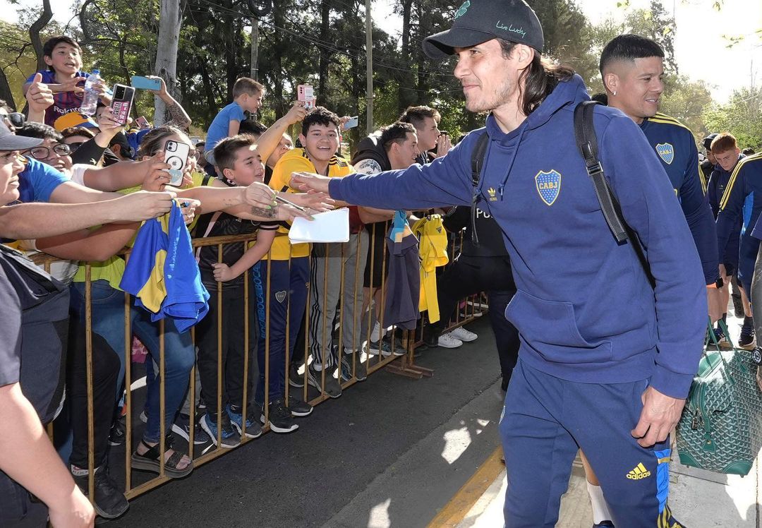 Edinson Cavani Reprodução/Instagram